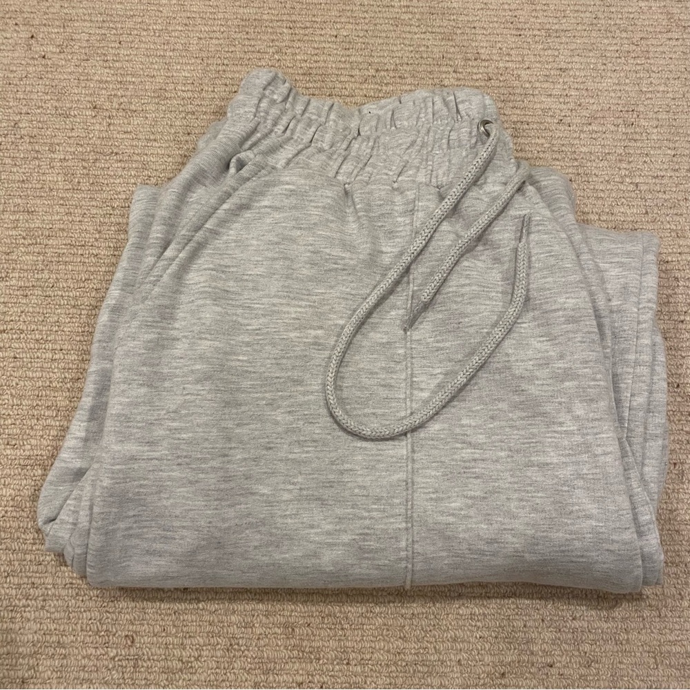 Misguided wide leg sweatpants